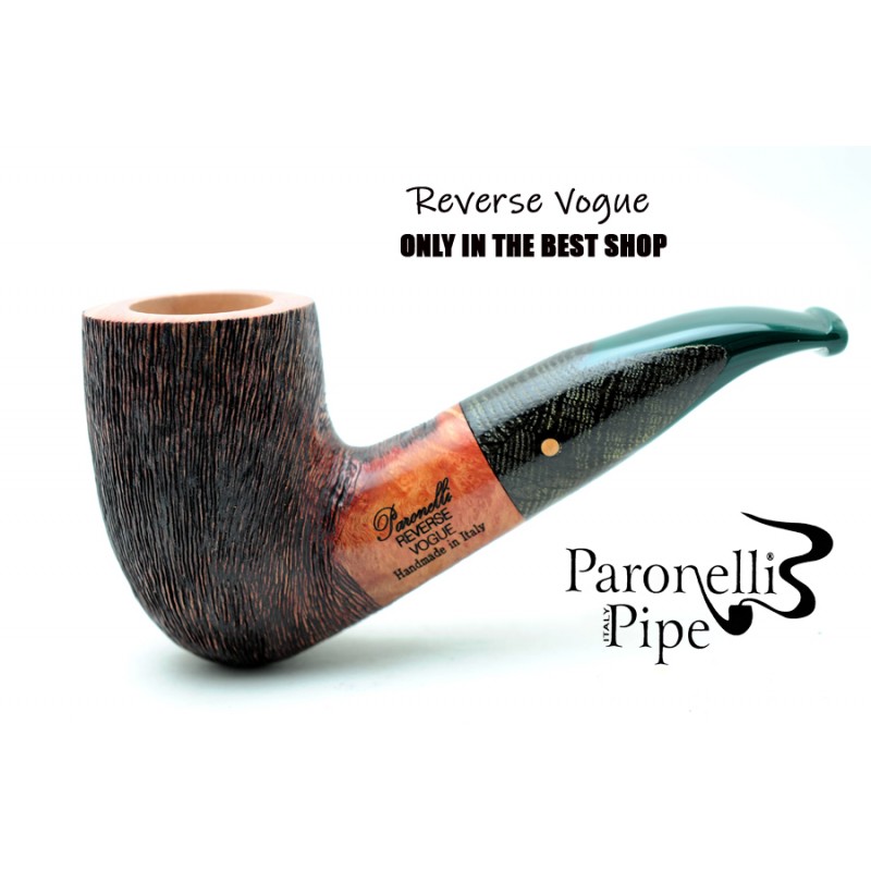 Briar pipe Paronelli REVERSE VOGUE handmade