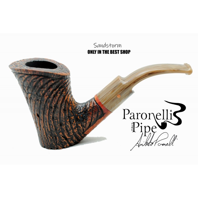 Briar pipe Paronelli SANDSTORM handmade