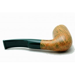 Briar pipe Paronelli STYLE green contrast handmade