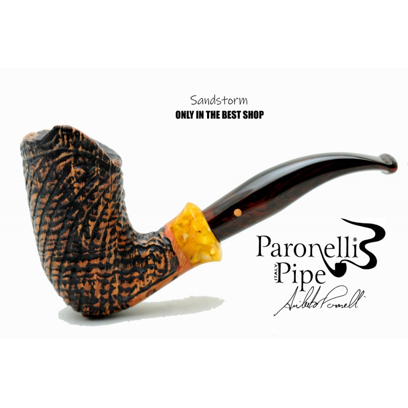 Briar pipe Paronelli SANDSTORM handmade