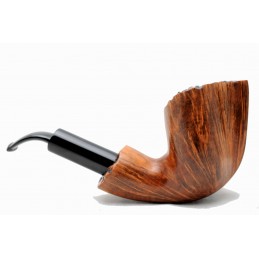 Briar pipe Paronelli COLOSSAL bent stand up 9mm handmade