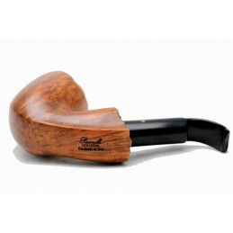 Briar pipe Paronelli COLOSSAL bent stand up 9mm handmade