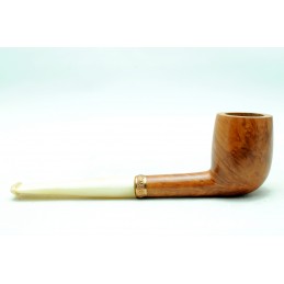 Pipa radica e corno billiard anno 1970 by Paronelli Pipe