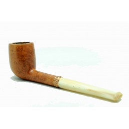 Pipa radica e corno billiard anno 1970 by Paronelli Pipe