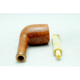 Pipa radica e corno billiard anno 1970 by Paronelli Pipe