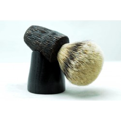 Box briar shaving brush Paronelli + base