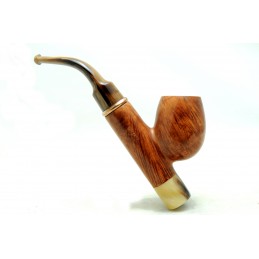 Briar and horn pipe chevalier year 1970 by Paronelli Pipe