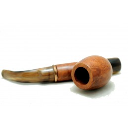 Briar and horn pipe chevalier year 1970 by Paronelli Pipe