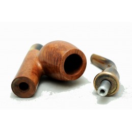 Briar and horn pipe chevalier year 1970 by Paronelli Pipe