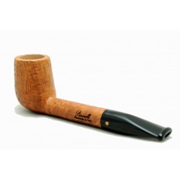 Briar pipe Paronelli liverpool 9mm sandblast natural handmade