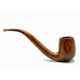 Briar pipe bent curved hole year 1980 by Paronelli Pipe