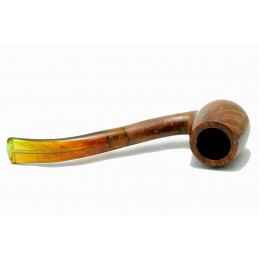 Briar pipe bent curved hole year 1980 by Paronelli Pipe