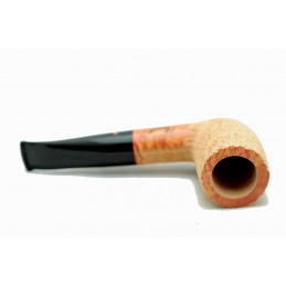 Briar pipe Paronelli REVERSE rusticated natural handmade