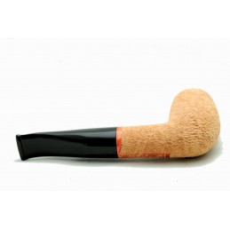 Briar pipe Paronelli REVERSE rusticated natural handmade