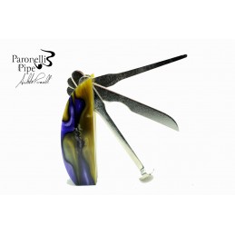 Pipe tamper fan Paronelli acrylic handmade