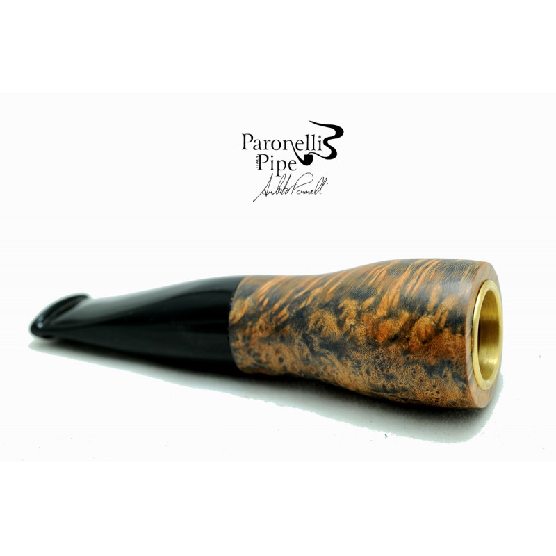 Briar pipe Paronelli SPINNLINE calabash reverse blue contrast