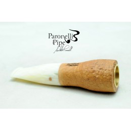 Pipa Paronelli radica SPINNLINE calabash reverse sabbiata naturale