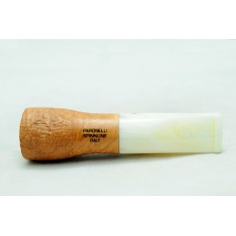 Briar pipe Paronelli SPINNLINE calabash reverse sandblast natural