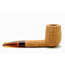 Briar pipe Paronelli liverpool rusticated natural handmade