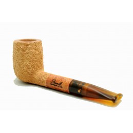 Briar pipe Paronelli liverpool rusticated natural handmade