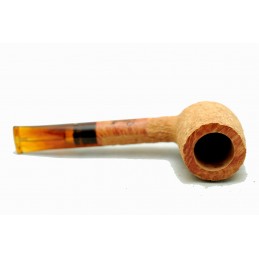 Briar pipe Paronelli liverpool rusticated natural handmade