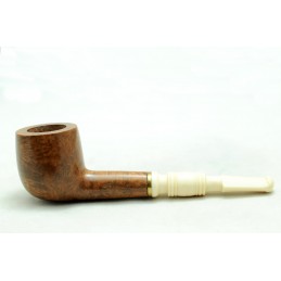 Briar and ivory pipe pot year 1960 by Paronelli Pipe