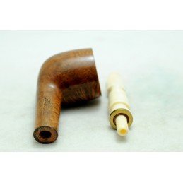 Briar and ivory pipe pot year 1960 by Paronelli Pipe