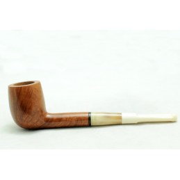 Briar and ivory pipe lumberman year 1940 by Paronelli Pipe