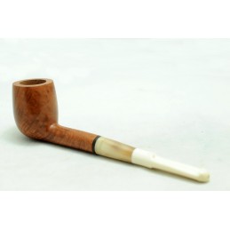 Briar and ivory pipe lumberman year 1940 by Paronelli Pipe