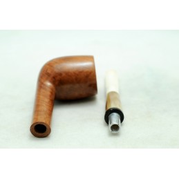 Briar and ivory pipe lumberman year 1940 by Paronelli Pipe