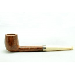 Briar and ivory pipe billiard year 1920 by Paronelli Pipe