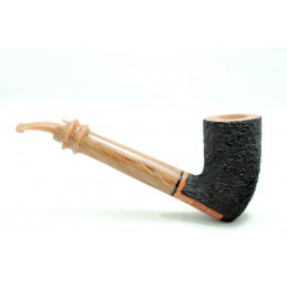 Briar pipe Paronelli Toscano rusticated handmade