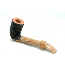 Briar pipe Paronelli Toscano rusticated handmade