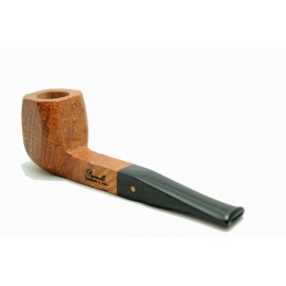 Briar pipe Paronelli panel sandblast natural handmade