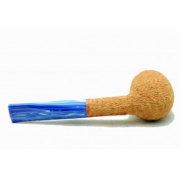 Briar pipe Paronelli pot rusticated natural handmade