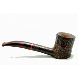 Briar pipe Paronelli cherrywood sandblast handmade