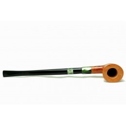 Briar pipe Paronelli half bent churchwarden handmade with double mouthpiece