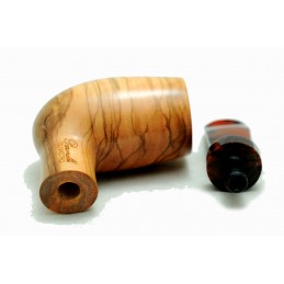 Olive wood pipe Paronelli chubby handmade