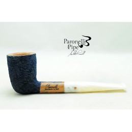 Briar pipe Paronelli dublin rusticated night blue handmade