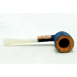 Briar pipe Paronelli dublin rusticated night blue handmade