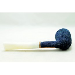 Briar pipe Paronelli dublin rusticated night blue handmade