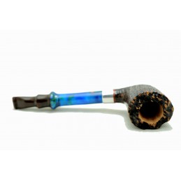 Briar pipe Paronelli freehand sandblast handmade