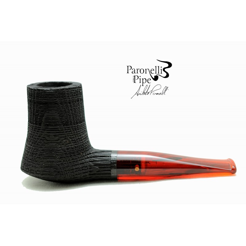 Bog Oak 5000 years pipe Paronelli freehand handmade