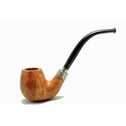 Briar and horn pipe bent year 1970 by Paronelli Pipe