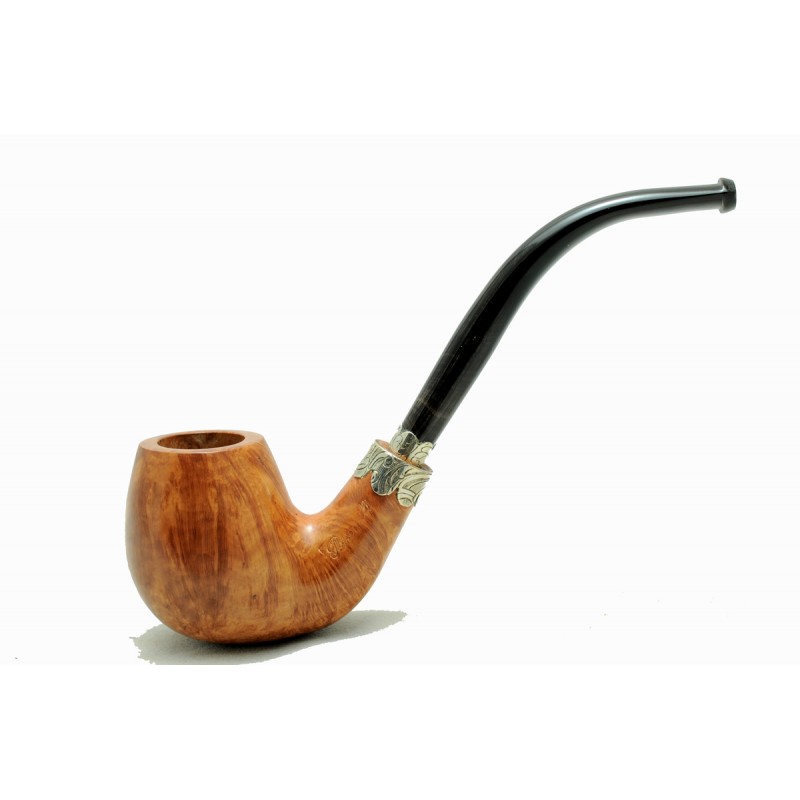 Briar and horn pipe bent year 1970 by Paronelli Pipe