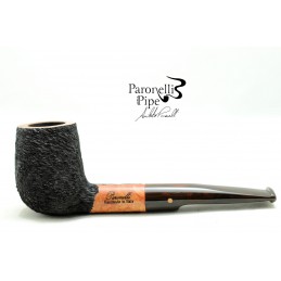 Briar pipe Paronelli billiard maigret rusticated handmade