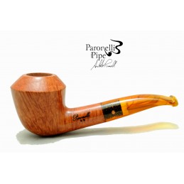 Briar pipe Paronelli half bent chubby handmade