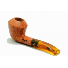 Briar pipe Paronelli half bent chubby handmade