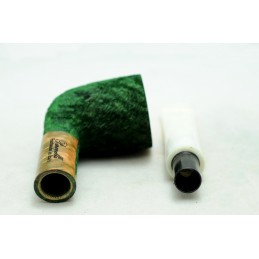 Briar pipe Paronelli dublin 9mm rusticated green handmade