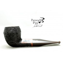 Briar pipe Paronelli bulldog rusticated handmade